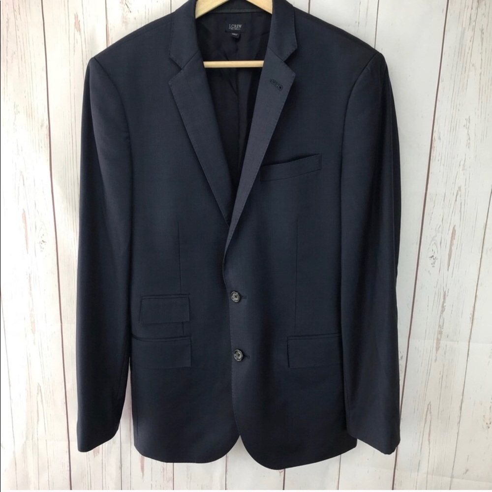 Jcrew ludlow 40r 150s wool jacket navy